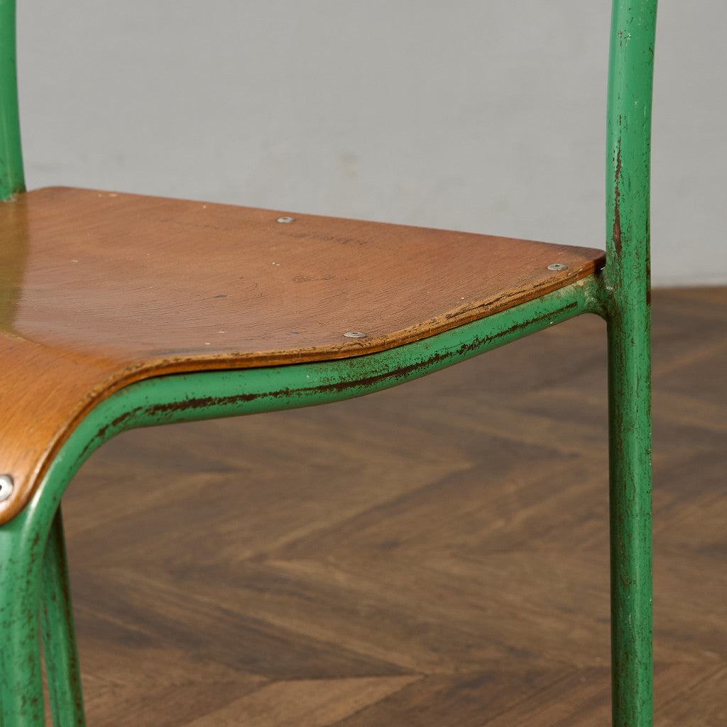 ヴィンテージ スタッキング スクールチェア