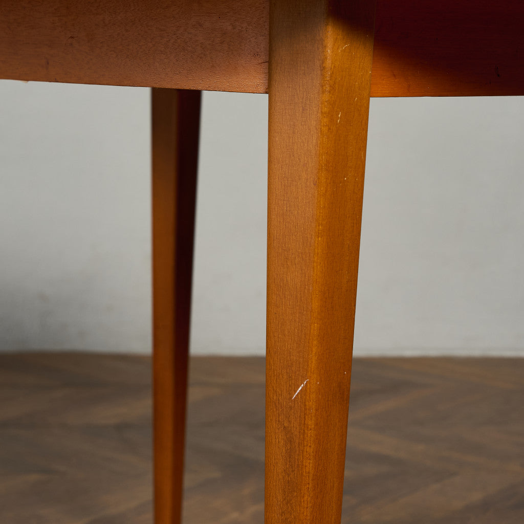 デンマーク エクステンション ラウンド ダイニングテーブル