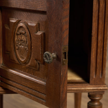 英国 クラシック 大理石 サイドキャビネット #96619