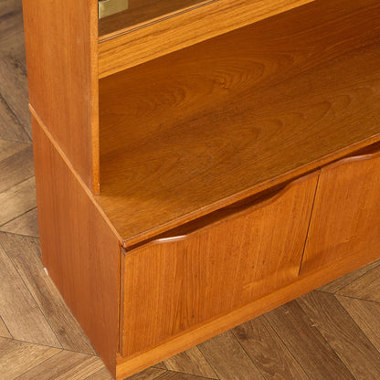 英国 ヴィンテージ ウォールユニット 本棚