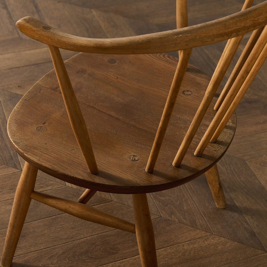 ERCOL スモーカーズチェア ダークカラー ビンテージ　ブラウン ERCOL スモーカーズチェア ダークカラー ビンテージ ブラウン ERCOL