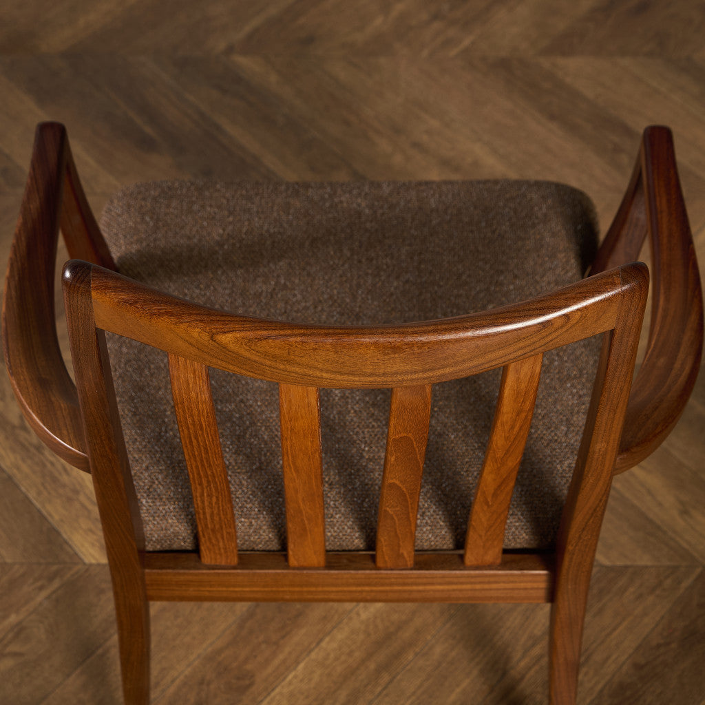 スラットバックチェア 座面張替え済み