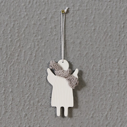 Winter friends Angel Ornament