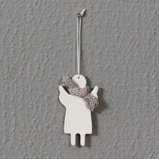 Winter friends Angel Ornament