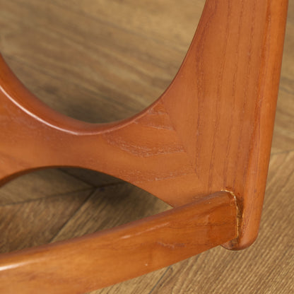 ヴィンテージ ガラストップ ネスト コーヒーテーブル