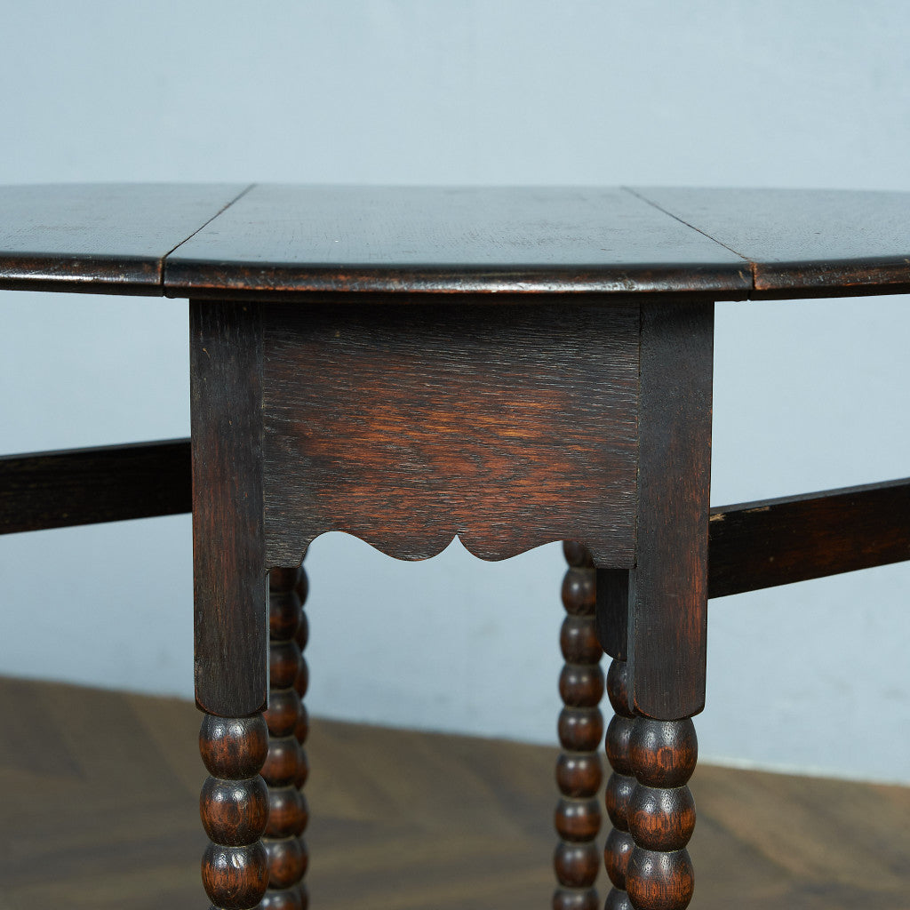 英国クラシック ドロップリーフ ゲートレッグテーブル