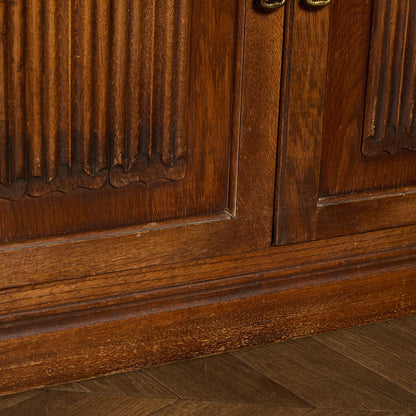 Old Charm オーク材 ビューローブックケース