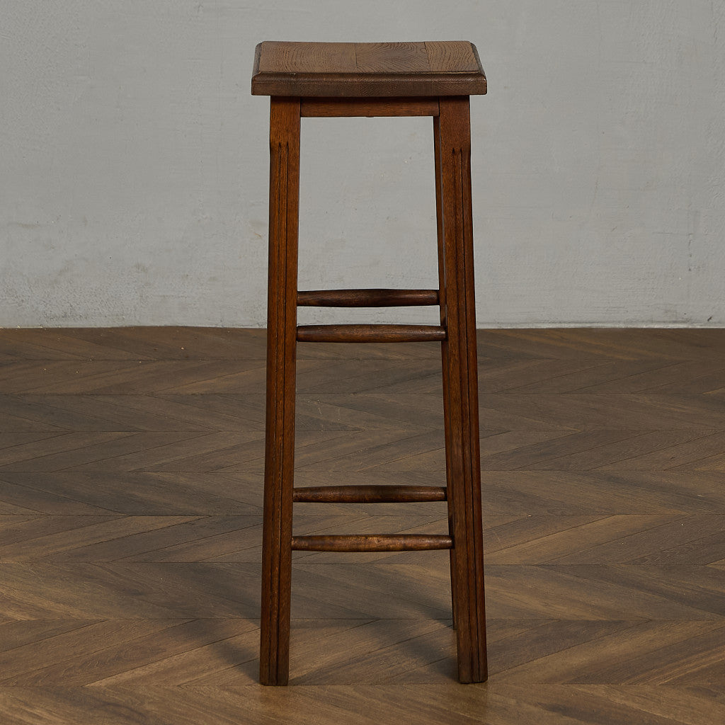 イギリス ヴィンテージ ハイ スツール