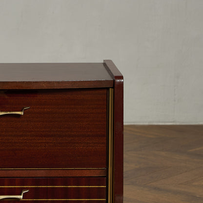 英国 ヴィンテージ ベッドサイド キャビネット