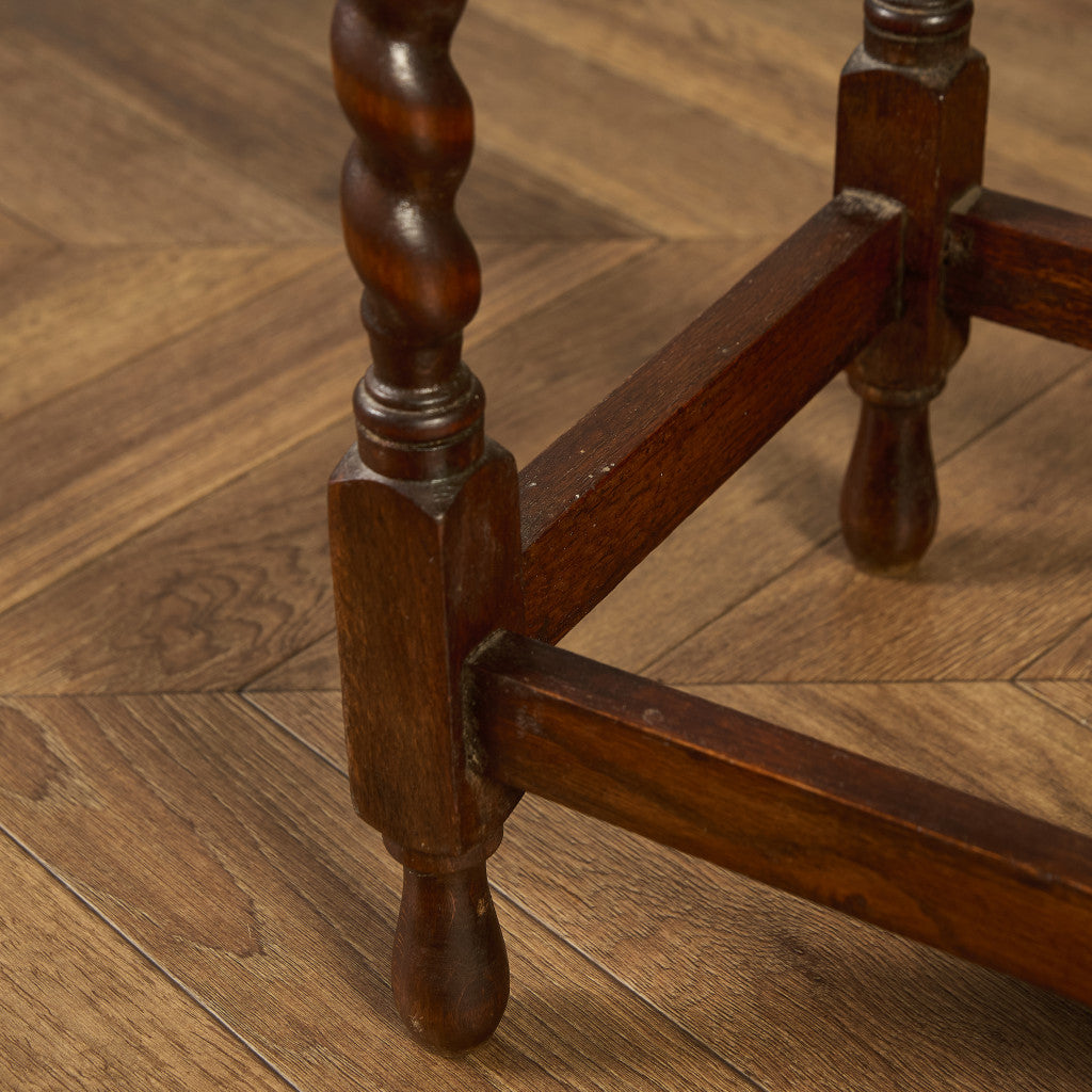 英国 クラシック バーリーシュガーツイスト サイドテーブル