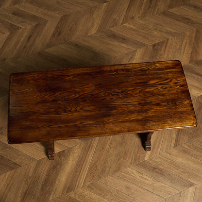 英国 クラシック オーク センターテーブル