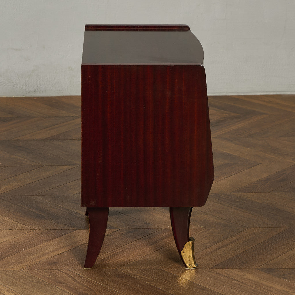 英国 ヴィンテージ ベッドサイド キャビネット