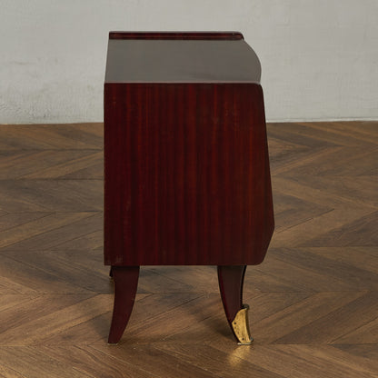 英国 ヴィンテージ ベッドサイド キャビネット