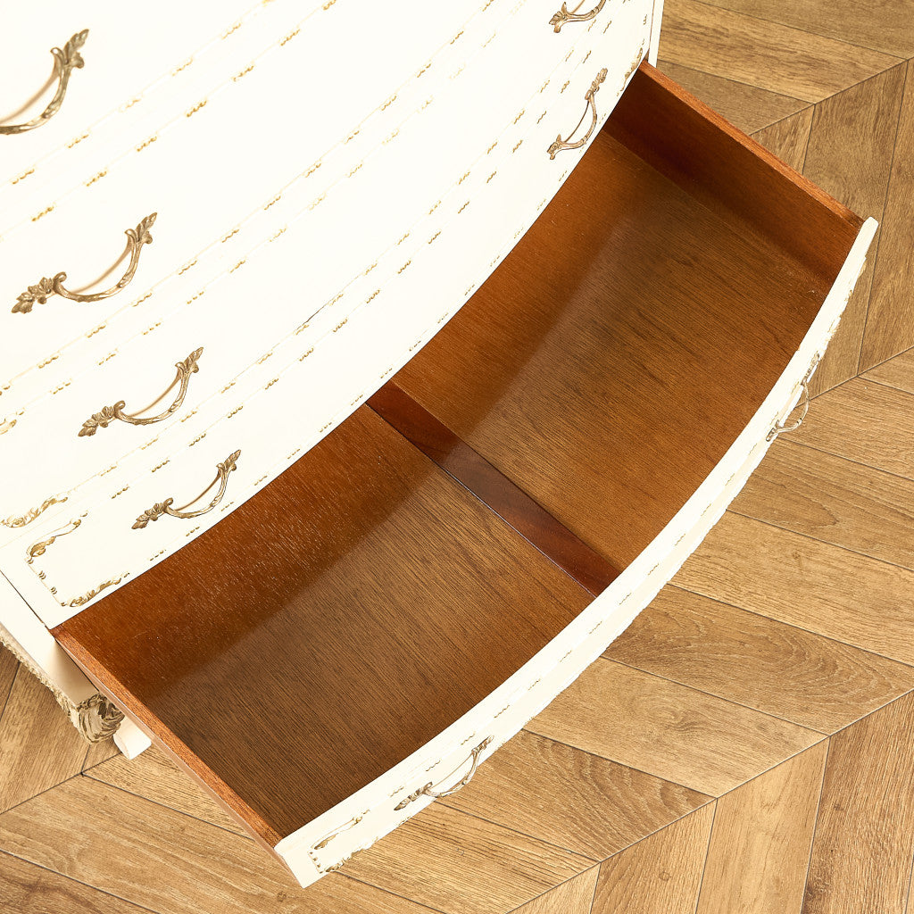 ヨーロピアン クラシック 6段 トール チェスト