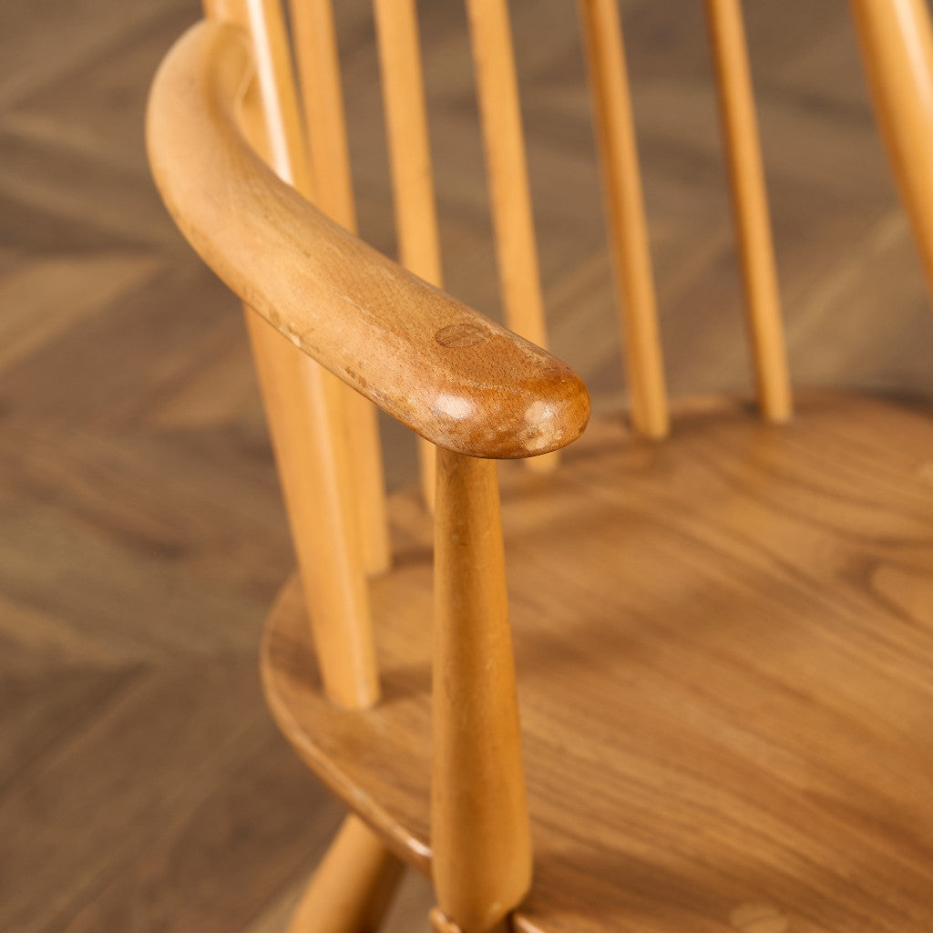 ヴィンテージ ゴールドスミス アームチェア ブルーラベル