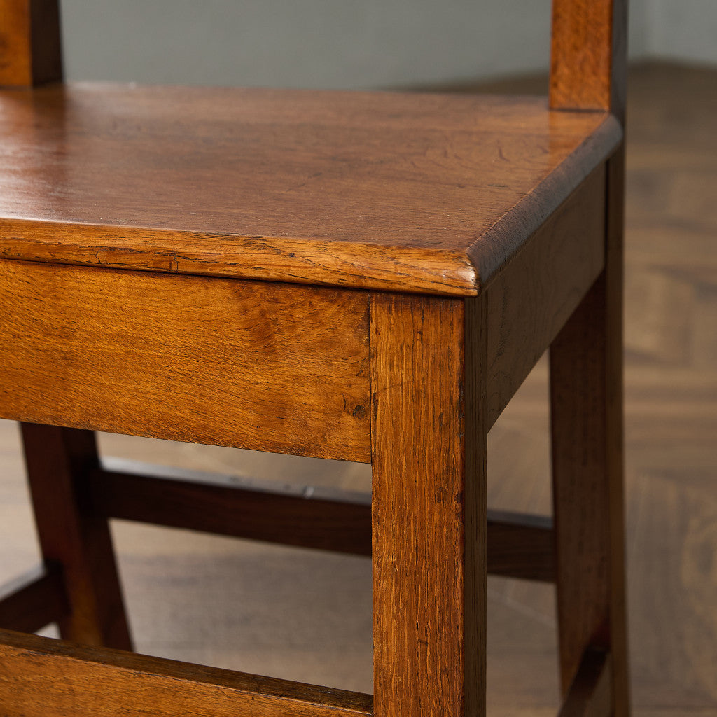 英国 アンティーク チャーチチェア