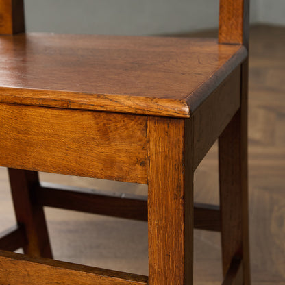 英国 アンティーク チャーチチェア