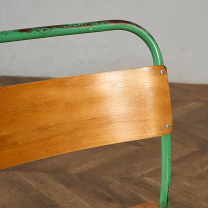 ヴィンテージ スタッキング スクールチェア