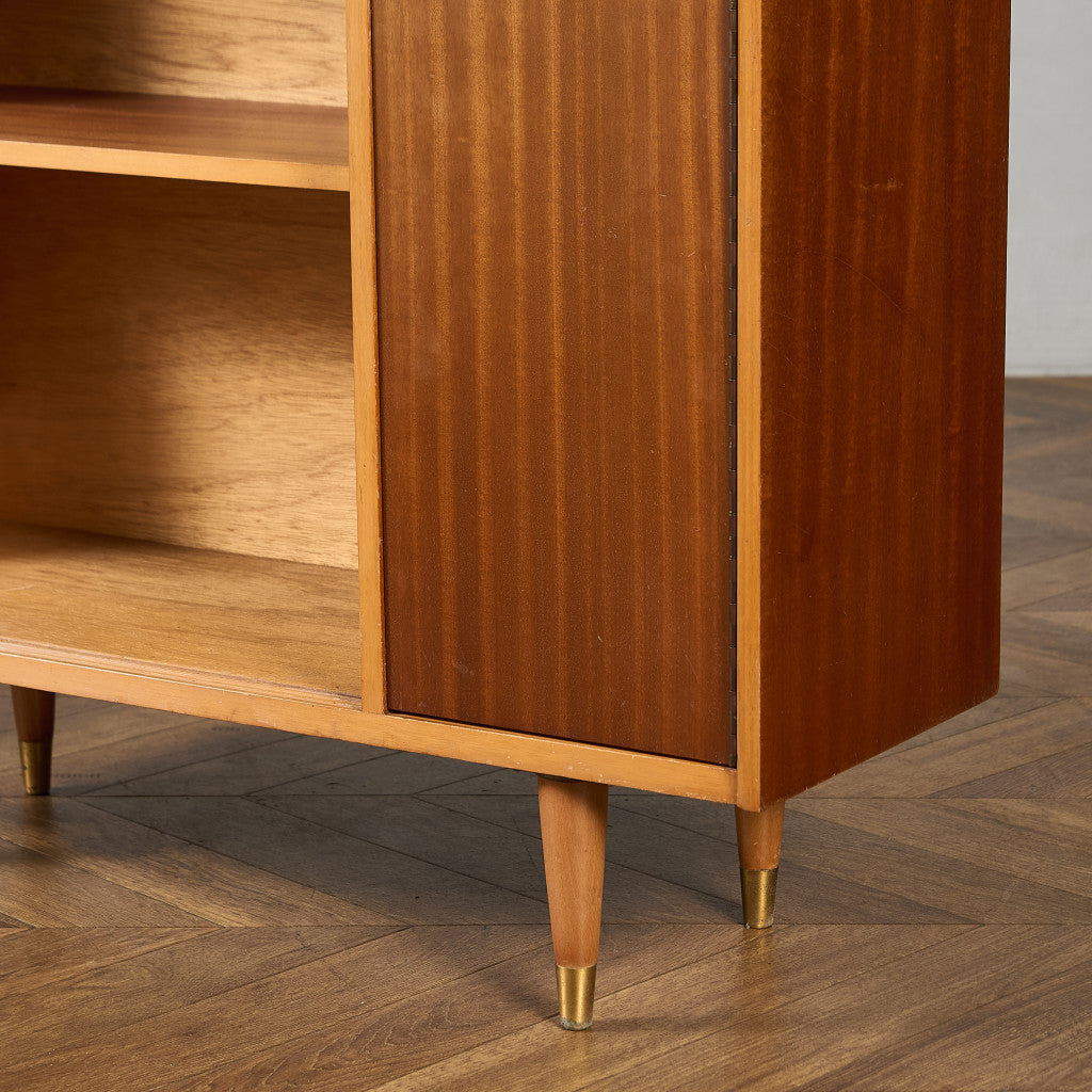 ヴィンテージ ナロー ブックケース