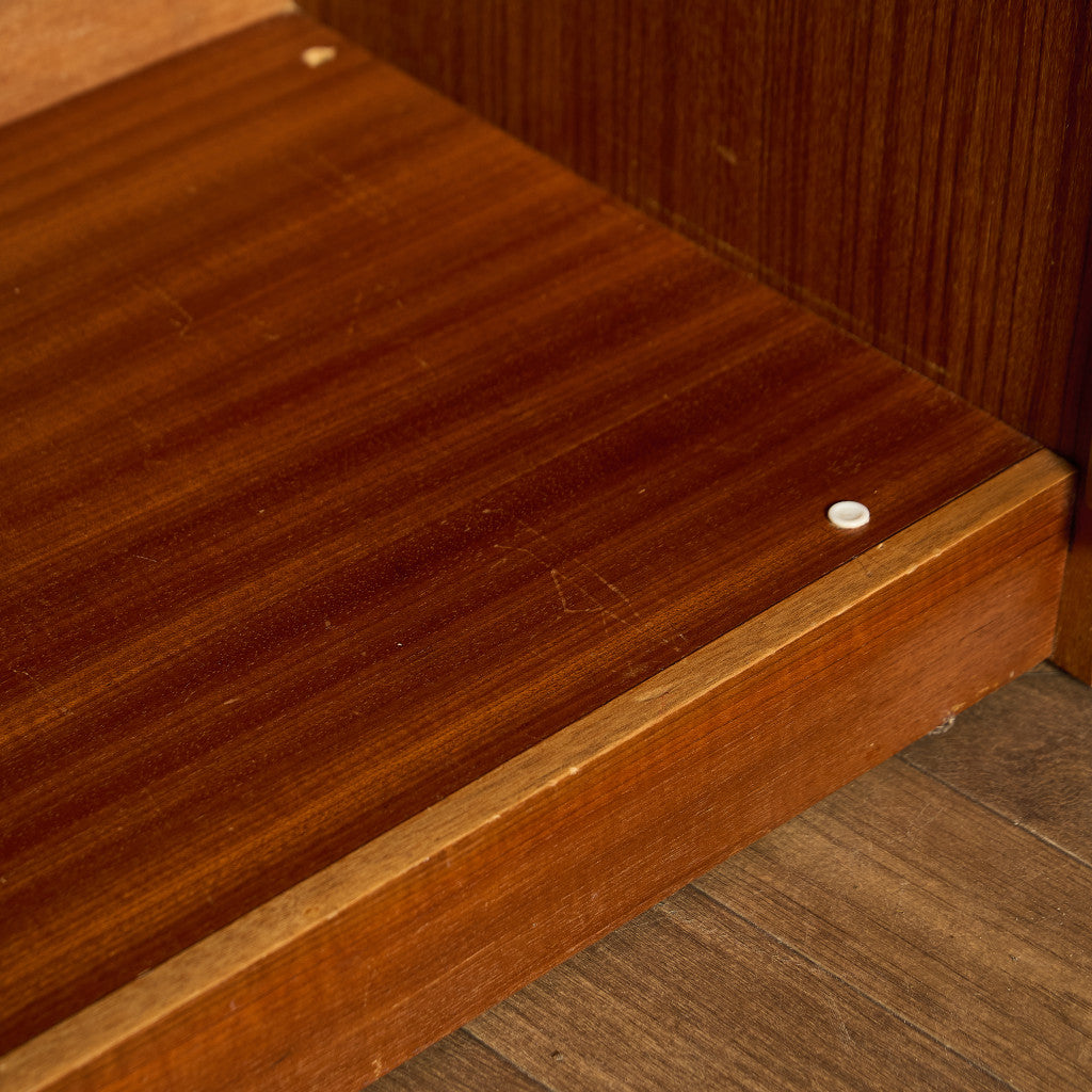 ヴィンテージ ウォールユニット ビューローブックケース