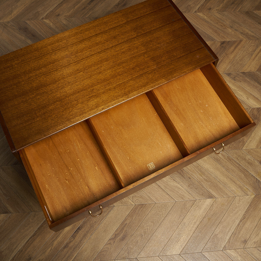 ジープラン G-PLAN Tola&black 4段 チェスト (GF08) #86981