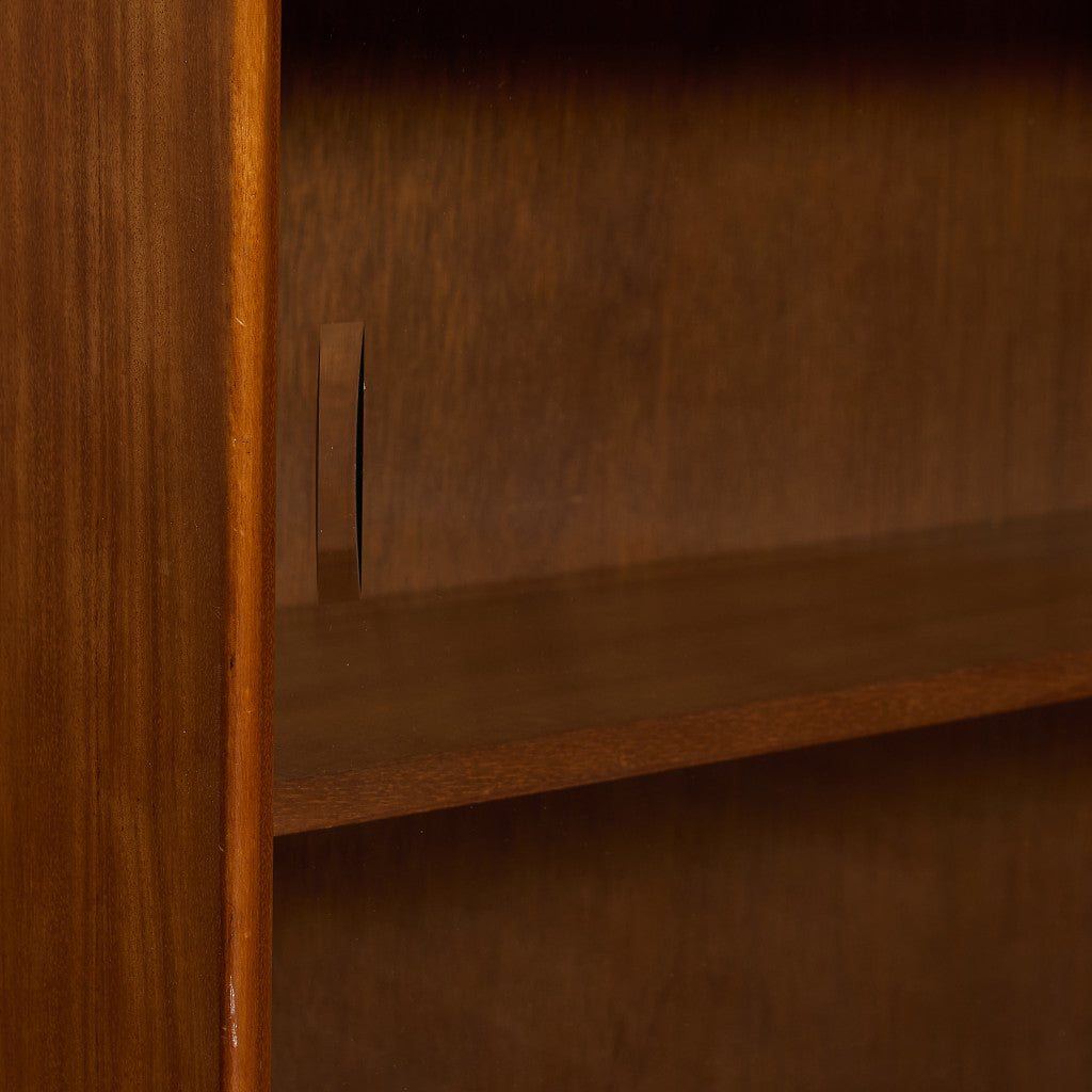 ヴィンテージ ガラスキャビネット