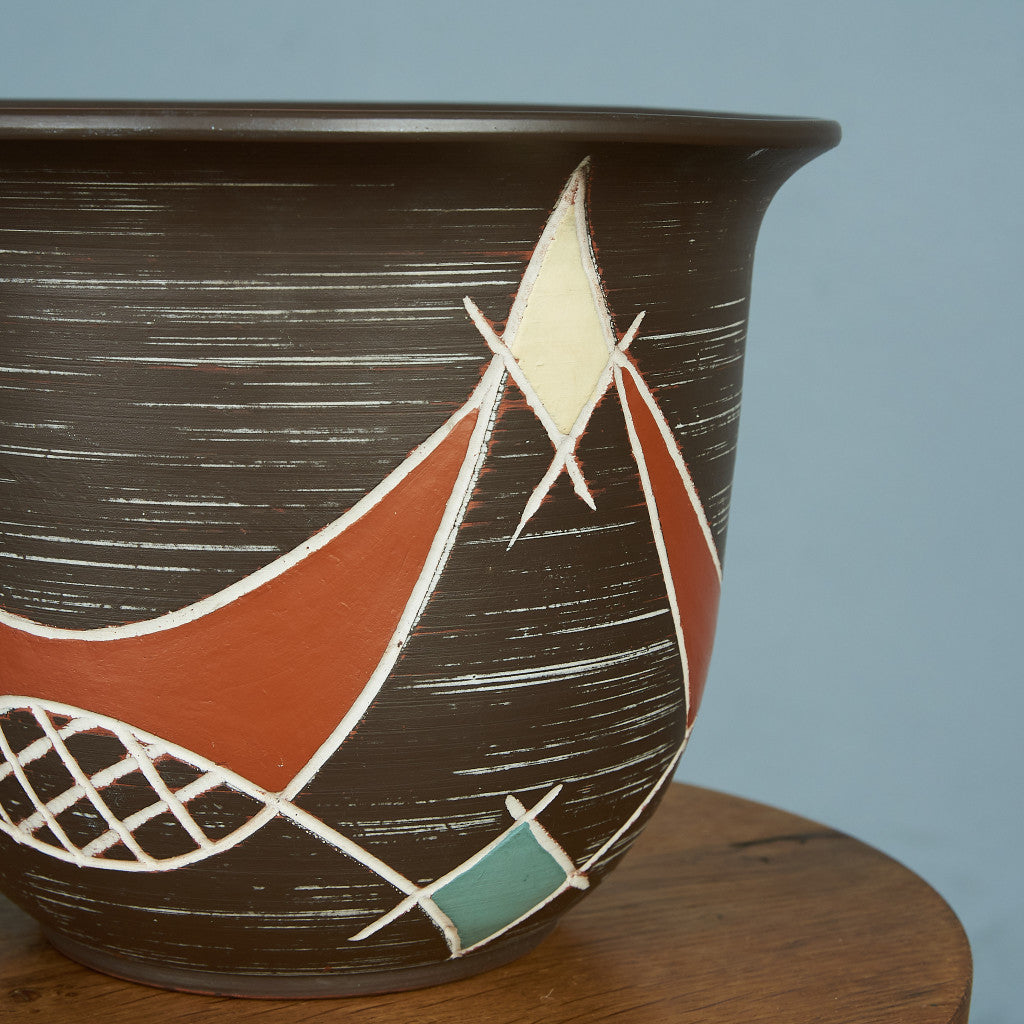 German Art Pottery フラワーベース