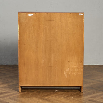 ヴィンテージ ガラスキャビネット