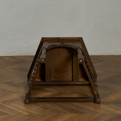 英国 クラシック 引き出し付き サイドテーブル #90096