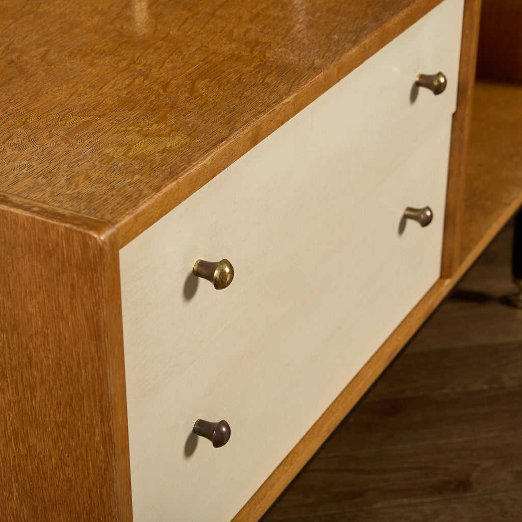 Chinese white ヴィンテージ ドレッシングチェスト 初期ゴールドラベル