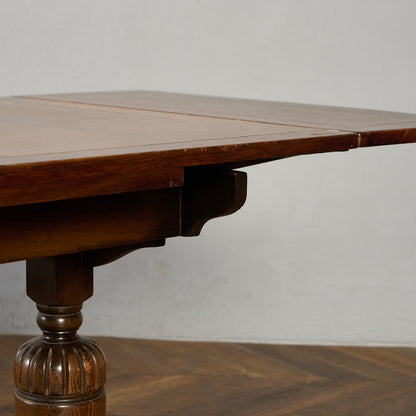 英国 クラシック ドローリーフ ダイニングテーブル