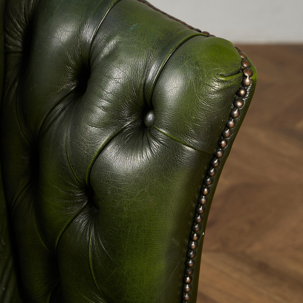 英国 クラシック チェスターフィールド チェア