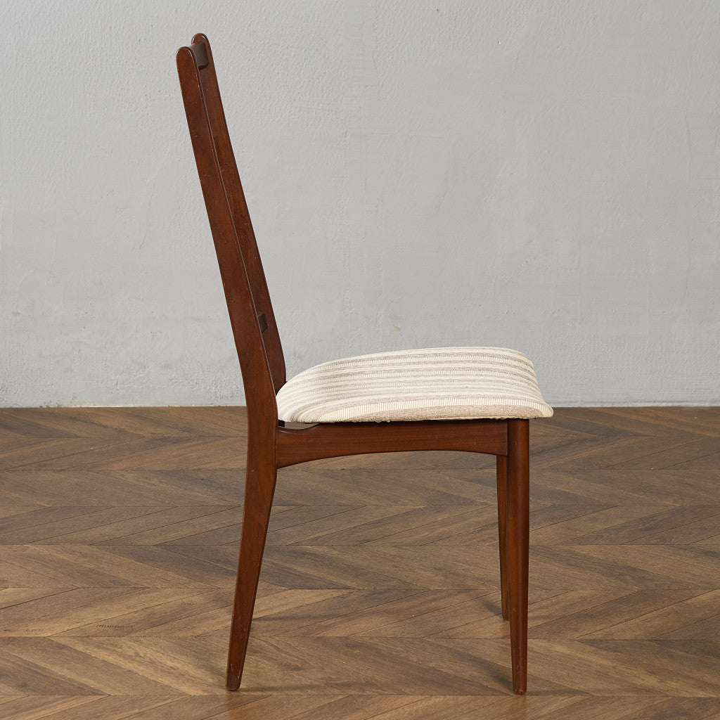 ヴィンテージ スラットバックチェア 座面張替え済み