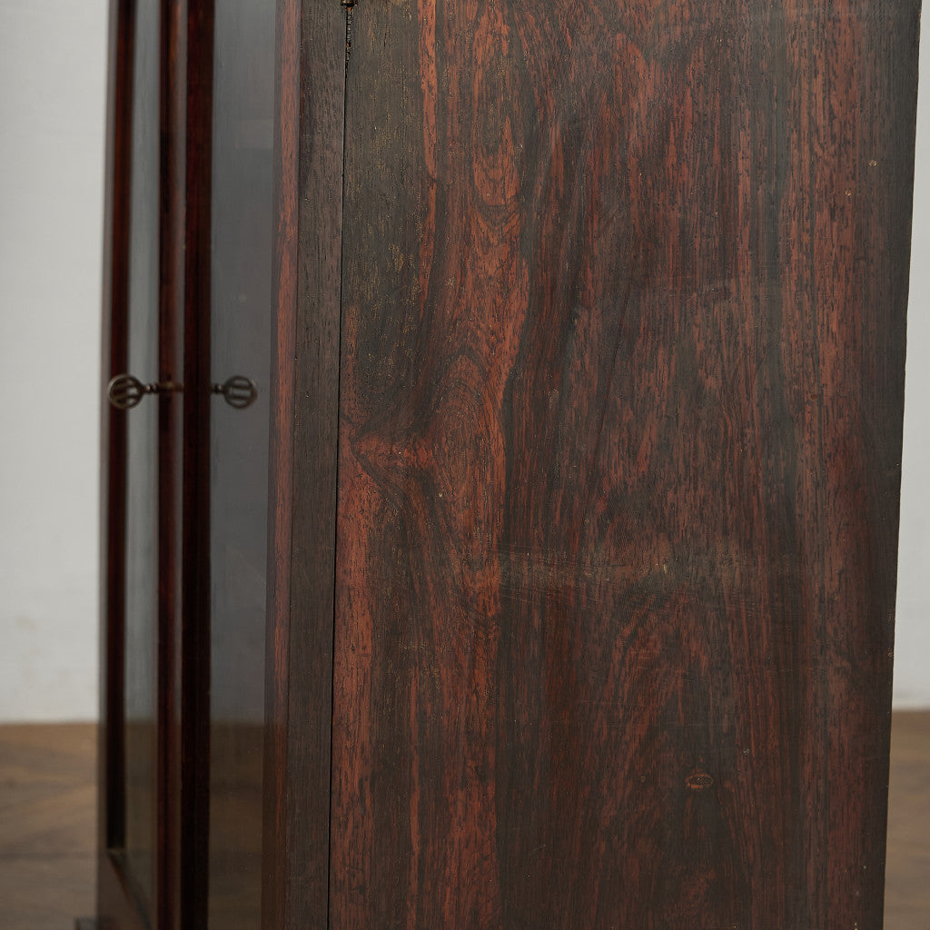 英国 クラシック ガラス キャビネット