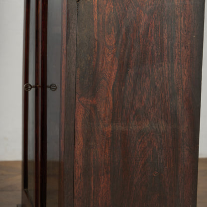 英国 クラシック ガラス キャビネット