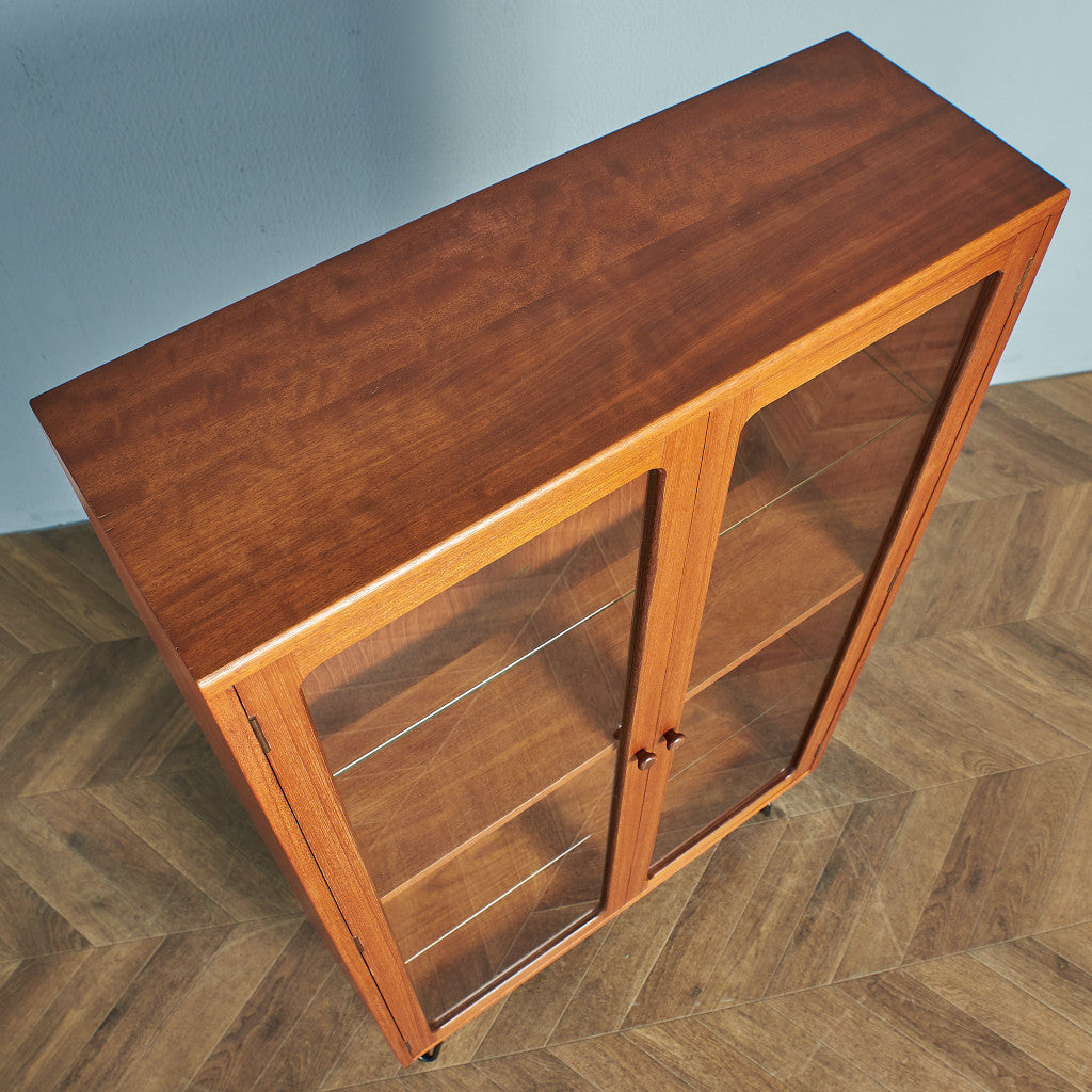 ジープラン G-PLAN Fresco ガラスブックケース / カスタム アイアン