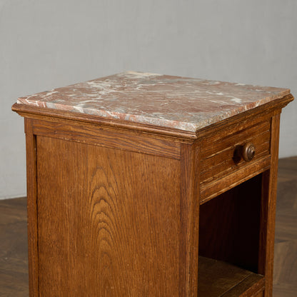 英国 クラシック 大理石 サイドキャビネット #97017