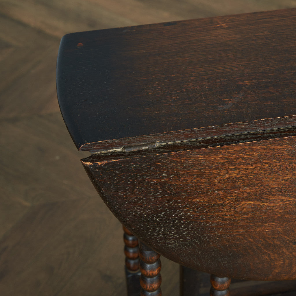 英国クラシック ドロップリーフ ゲートレッグテーブル