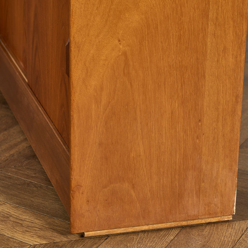 ヴィンテージ ガラスキャビネット