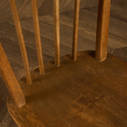 ヴィンテージ 4本 スポーク フープバックチェア