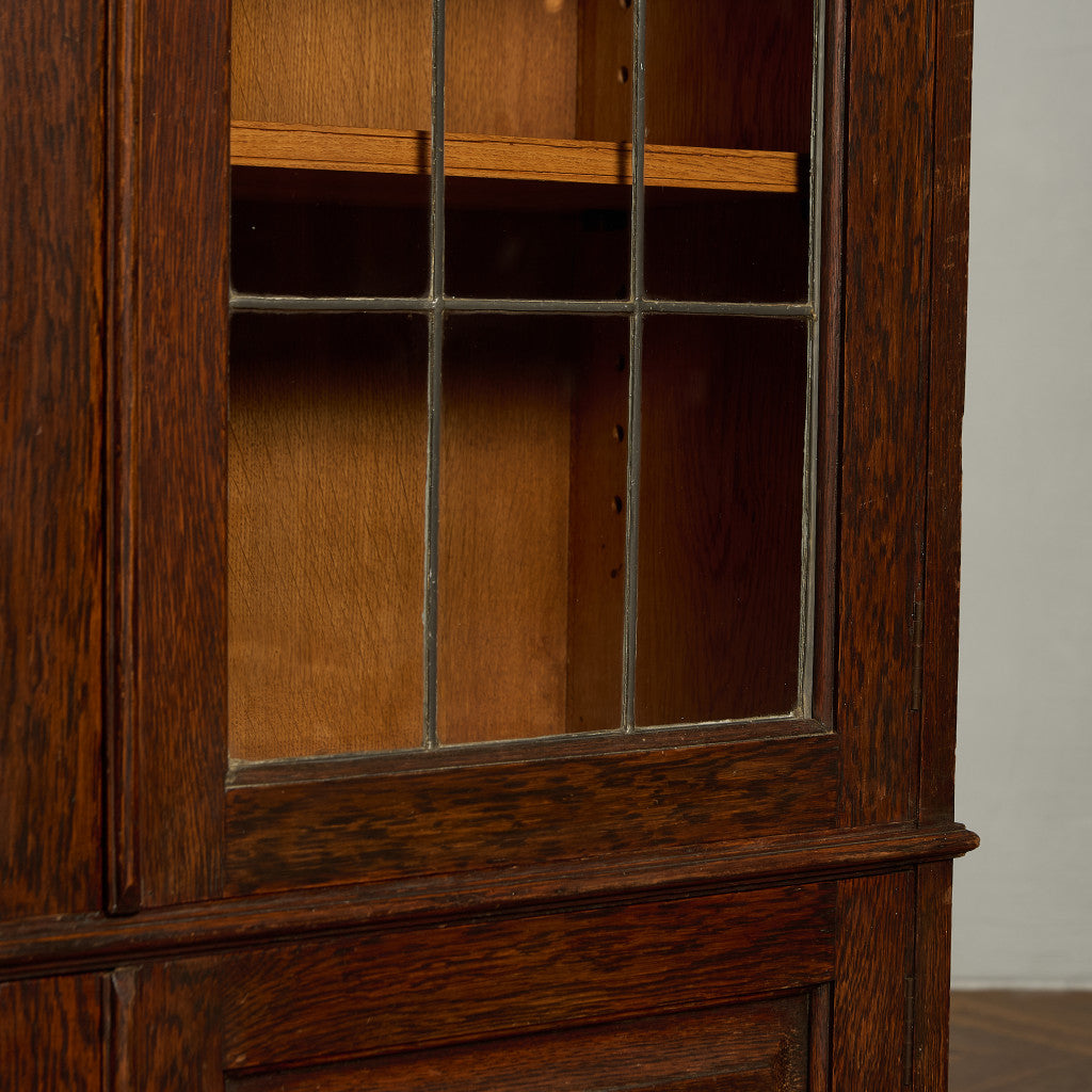 英国 クラシック ブックケース 食器棚