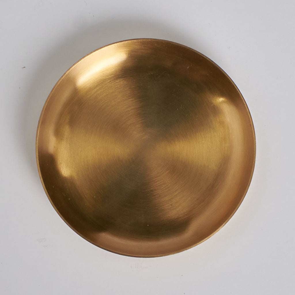 BRASS PLATE ROUND / S