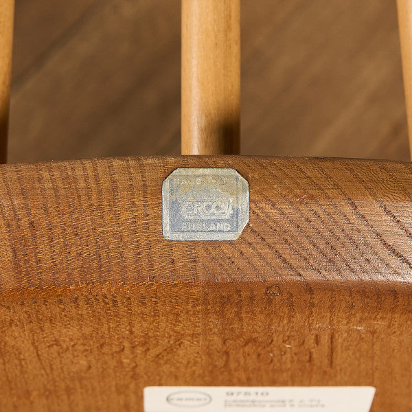 アーコール ERCOL ヴィンテージ ゴールドスミス チェア ブルーラベル