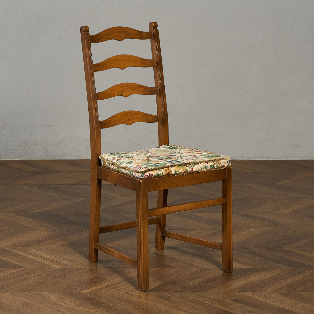 ラダーバックチェア (715) ラウンドゴールドラベル