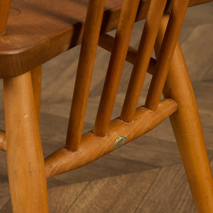 ヴィンテージ スティックバック ハイバックチェア ブルーラベル