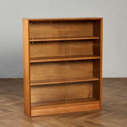 ヴィンテージ ガラス ブックケース