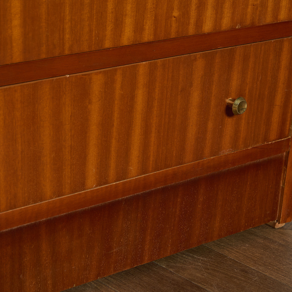 英国 ヴィンテージ 6段 トール チェスト