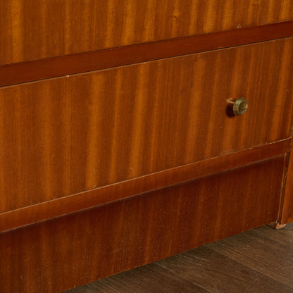 英国 ヴィンテージ 6段 トール チェスト