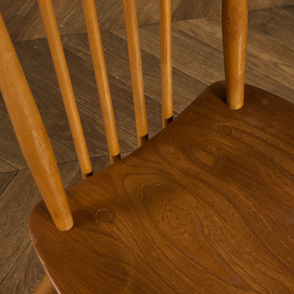 ヴィンテージ スティックバック ハイバックチェア