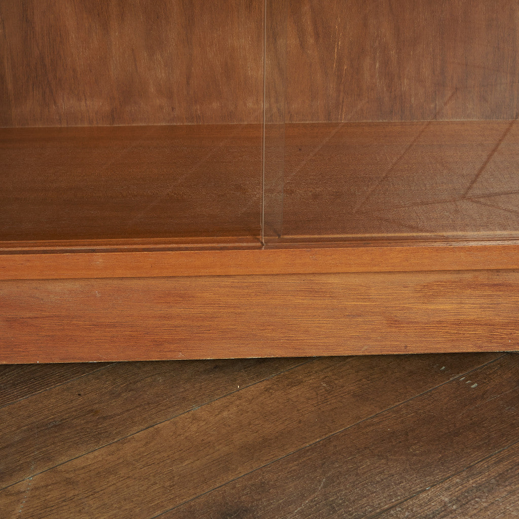 ヴィンテージ ガラスキャビネット